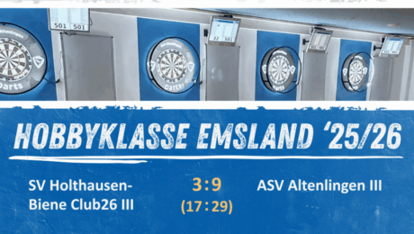 ASV3-Ergebnis 2. Spieltag