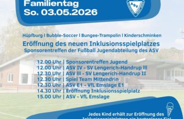 Einladung Familientag 2025